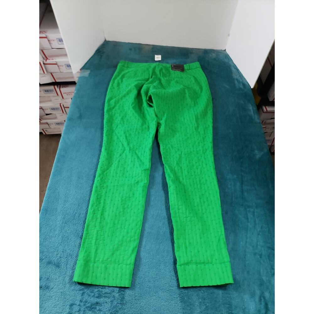 Banana Republic Pants Size 2 Womens Green Mid Rise Ladies Sloan Curvy NWT - Picture 10 of 13